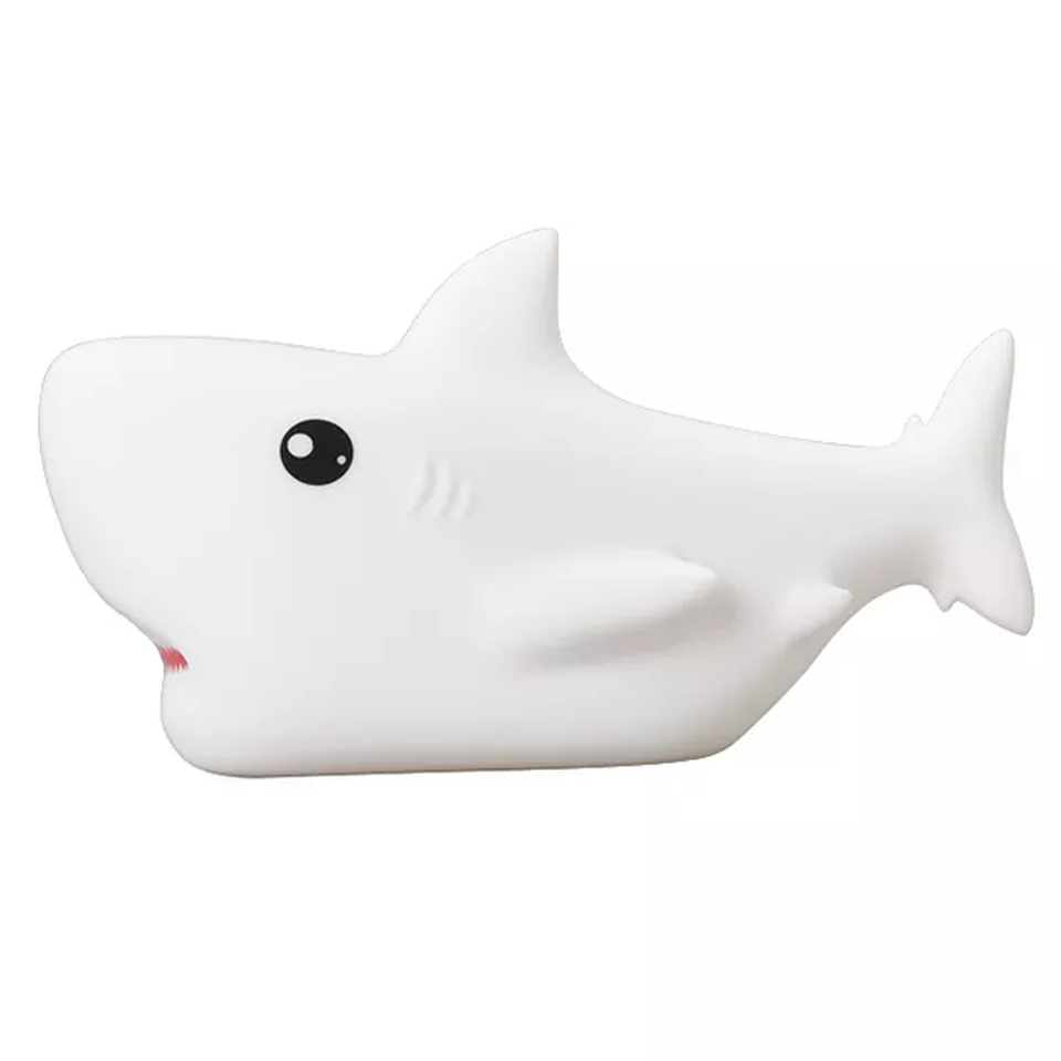 Детский ночник Акула Dream Lites Shark силиконовый Белый (3929225e)