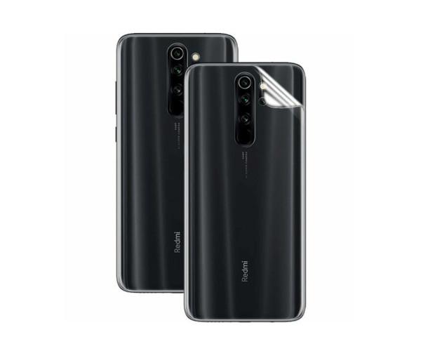 Противоударная гидрогелевая пленка Hydrogel Film для Xiaomi Redmi Note 8 Pro на заднюю панель, Transparent