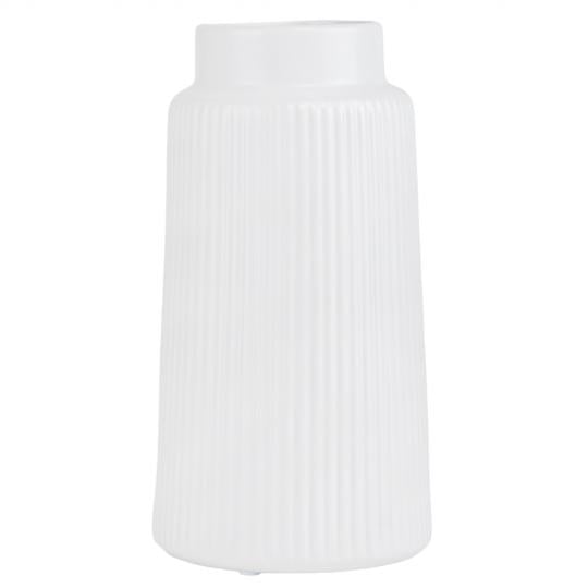 Ваза керамическая Elisey Цветочный шарм 20 см Белый (9097-013)