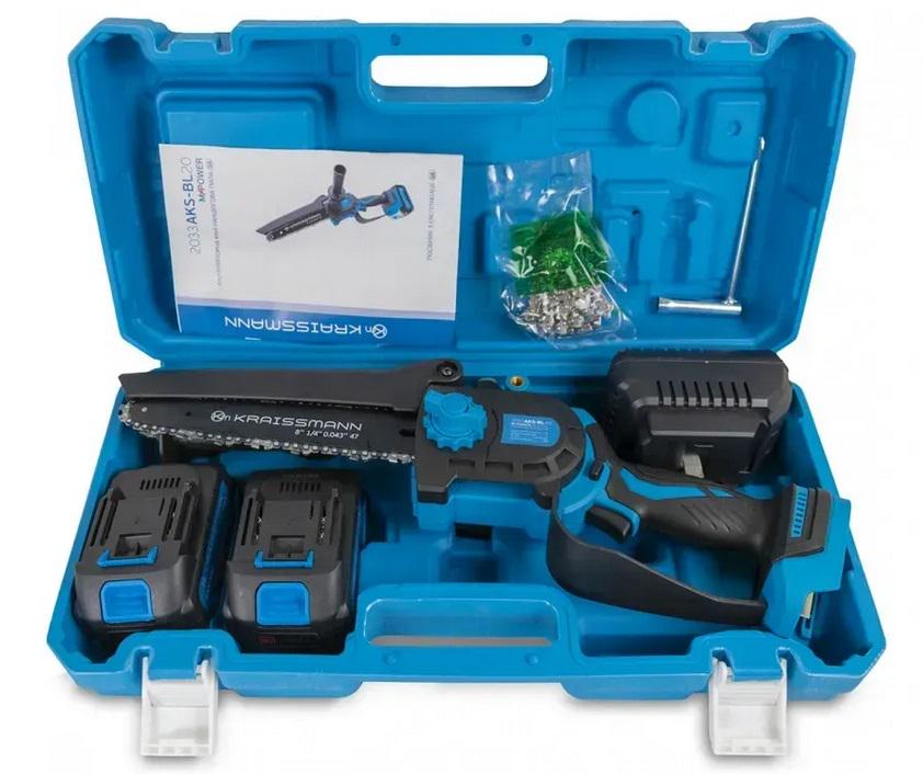 Цепная пила KRAISSMANN 2033 AKS-BL 20/2 аккумуляторная