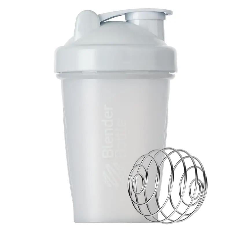 Шейкер спортивний Blender Bottle Classic 20 oz 590 мл White - фото 2