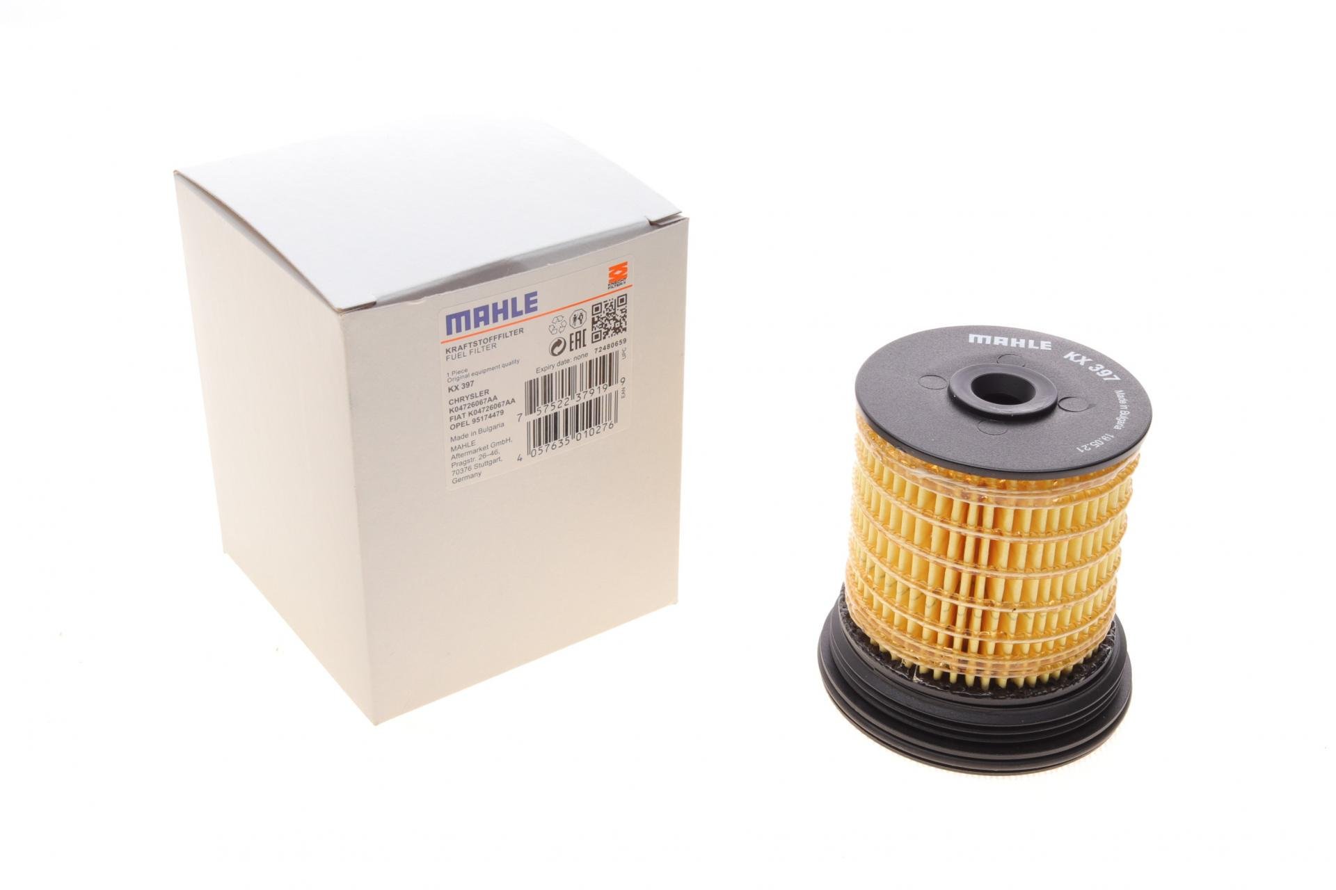 Фільтр паливний KNECHT для Chevrolet Captiva/Opel Antara 2,2 CDTi 10-/Jeep Cherokee 3,0CRD 11-/2,2CRD 15- (KX 397)