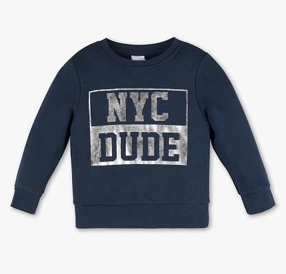 Світшот для хлопчика C&A дитячий розмір 116 см Синій (1058125)