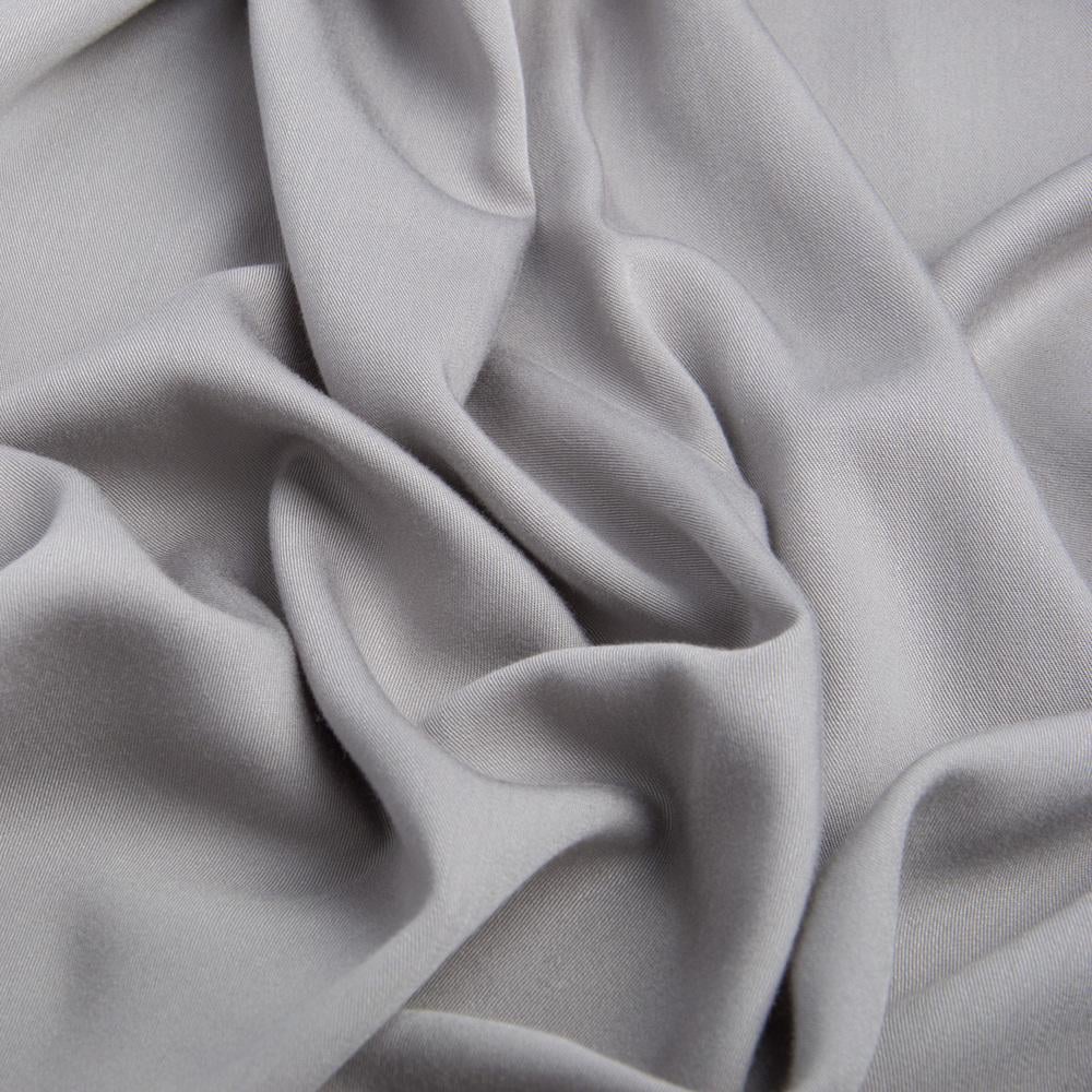 Тканина плательна штапель твіл Сірий (24307)