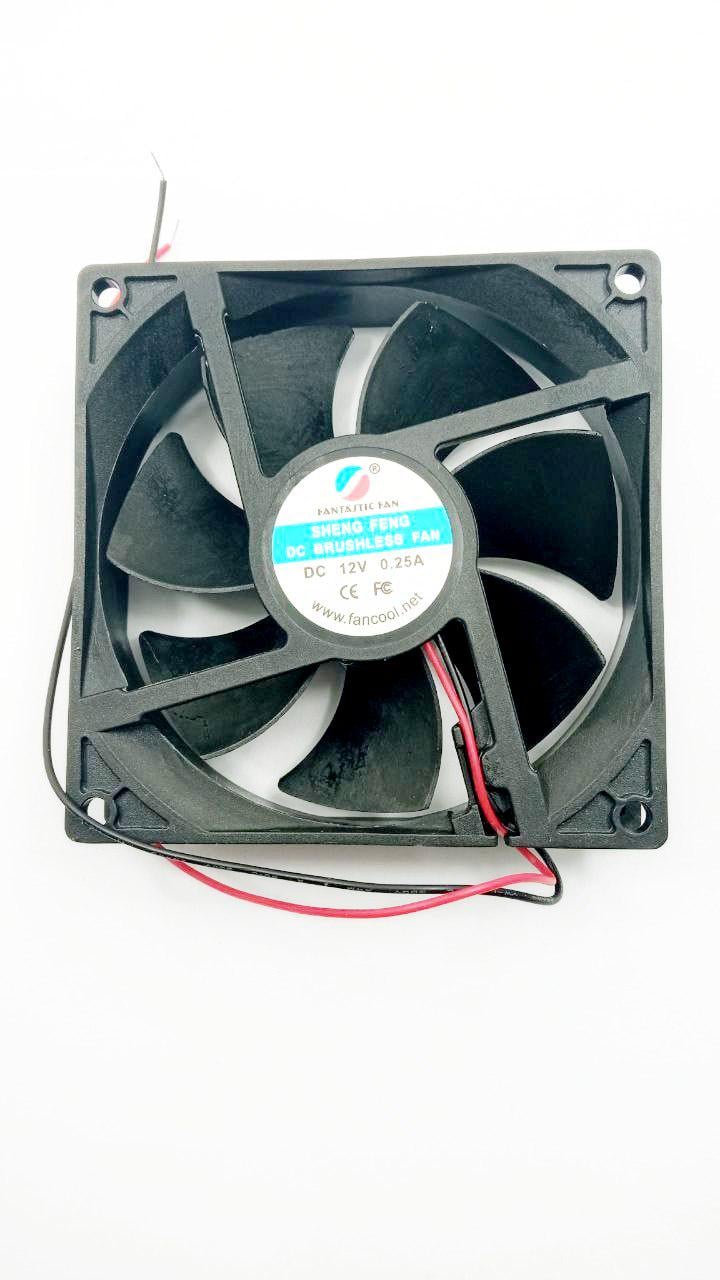 Вентилятор SF9225SH,12VDC 92x92x25 мм (02438)