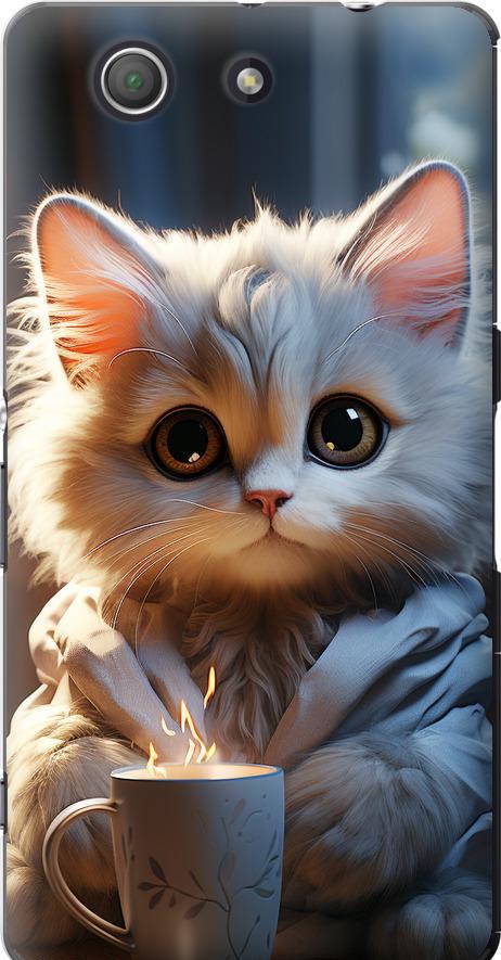 Чехол на Sony Xperia Z3 Compact D5803 White cat (5646u-277-42517) Чехол на Sony Xperia Z3 Compact D5803 White cat (5646u-277-42517)