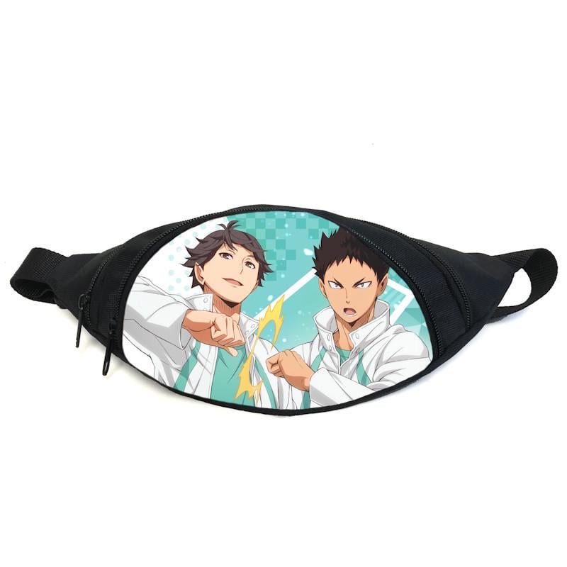 Поясная сумка-бананка Haikyuu GB H 09 Черный (2127522827) Поясная сумка-бананка Haikyuu GB H 09 Черный (2127522827)