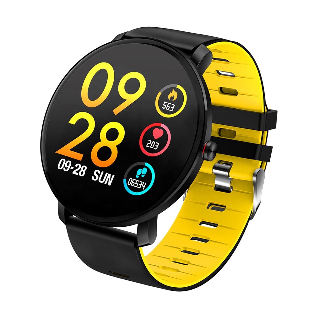 Смарт-годинник Smart watch K9 AZhuo Digital вологостійкий Black/Yellow Смарт-годинник Smart watch K9 AZhuo Digital вологостійкий Black/Yellow