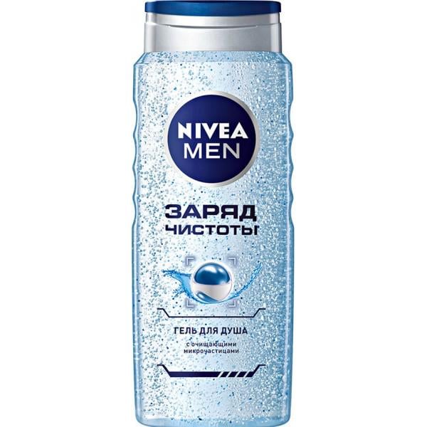Гель для душа Nivea Men Заряд чистоти 500 мл (054319)