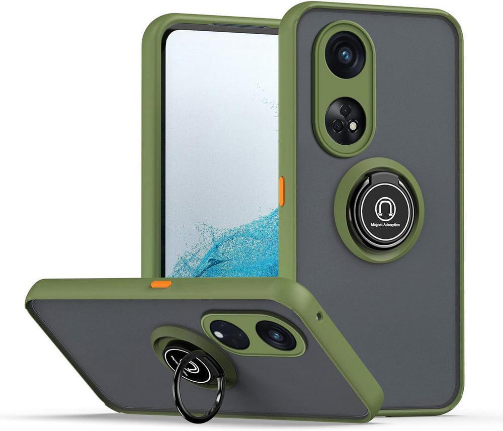 Защитный чехол MatteLuxe OPPO Reno8 T (с кольцом) Khaki (38250-17)