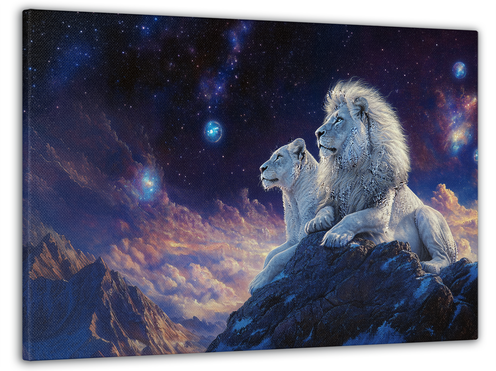 Картина на холсте Mako королевская пара 60x100 см (MK10566)