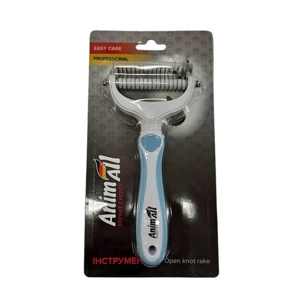 Колтунорез AnimAll Groom для собак и кошек Голубой (2000981200374)