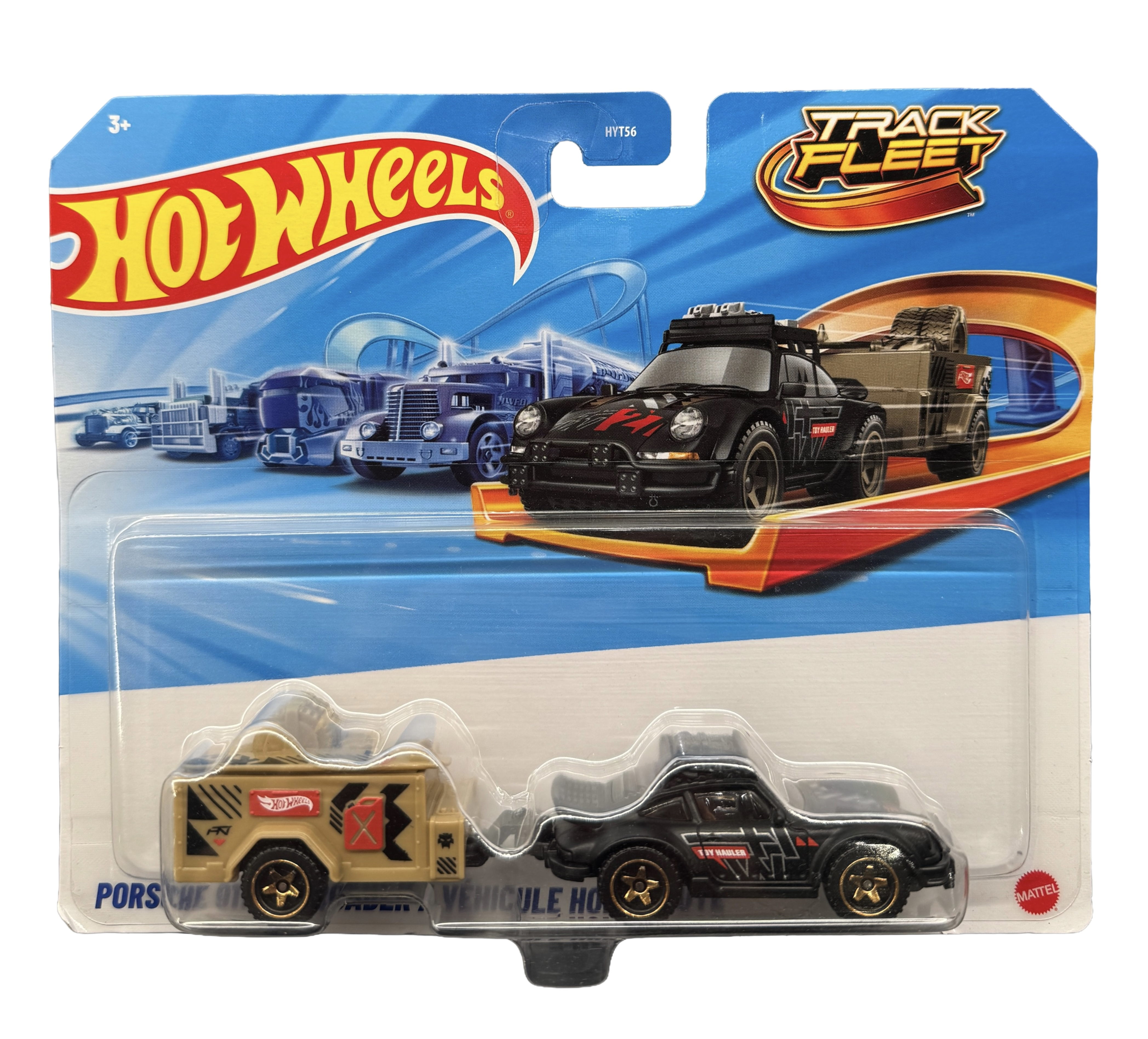 Игрушечная машинка Hot Wheels 1:64 Porsche 911 грузовик-трейлер (31115903)