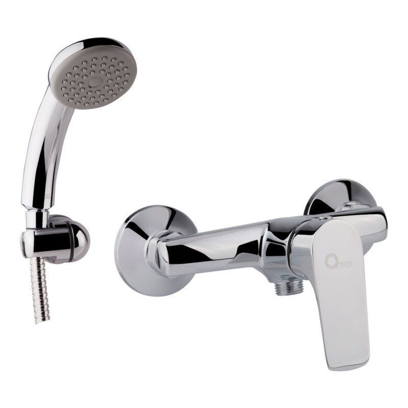 Смеситель для душа Q-tap Uno QTUNOCRM010 однорычажный латунь Хром (76011)
