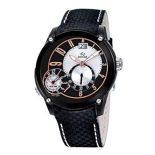 Наручные часы мужские Jaguar J632/3 кварцевые Black