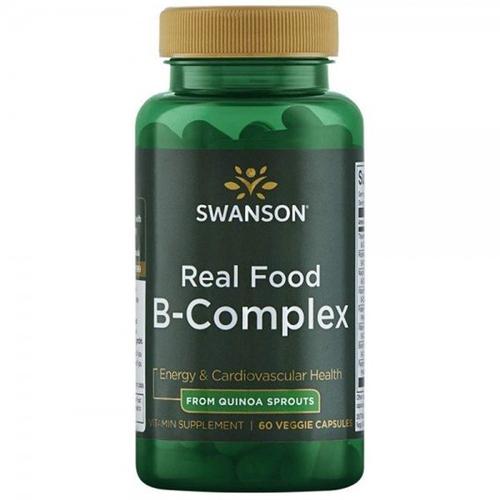 Ккомплекс В Swanson Ultra Real Food B-Complex 60 вег. капс. (000012552) Ккомплекс В Swanson Ultra Real Food B-Complex 60 вег. капс. (000012552)