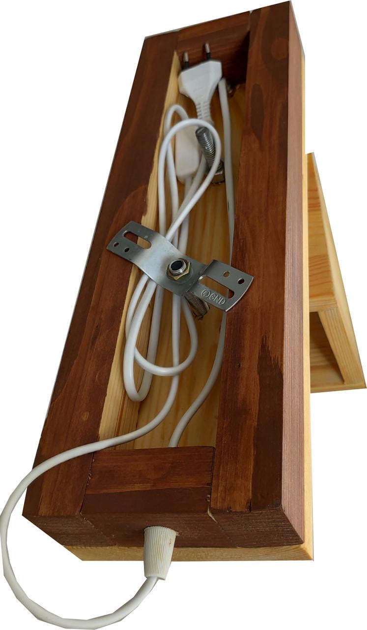 Светильник бра Лофт из дерева (2089080750) - фото 7 Светильник бра Лофт из дерева (2089080750) - фото 7