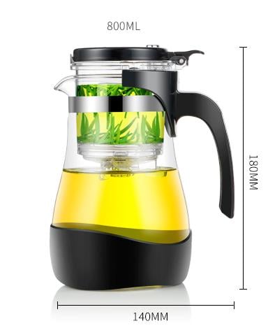 Заварник для чая Lilac S13 проливного типа типод 800 мл (27685263) - фото 4