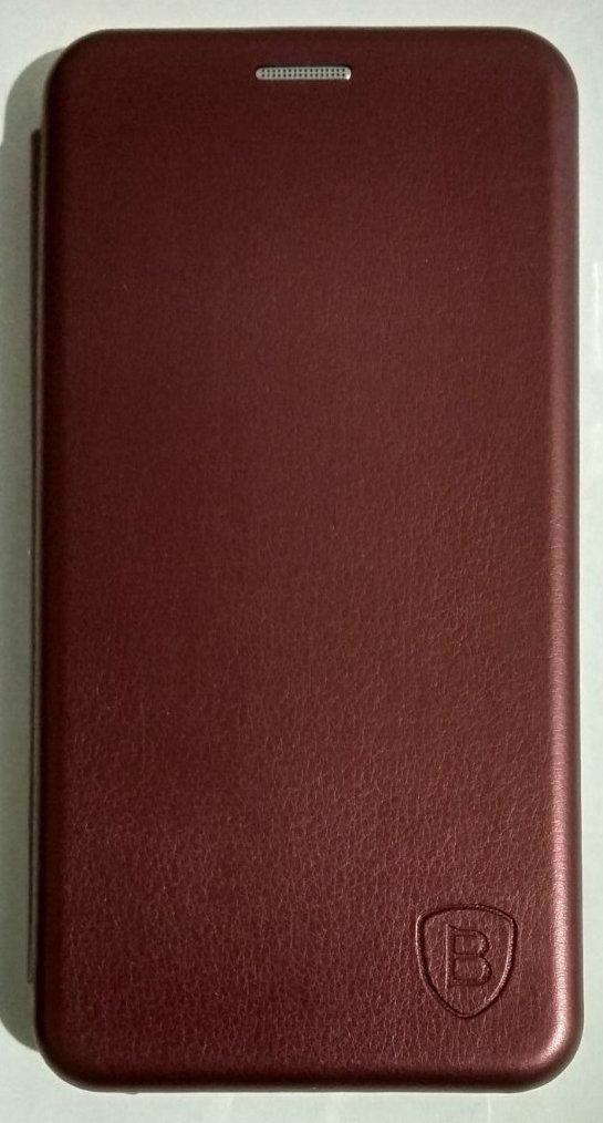 Чохол-книжка "Classy Level" для Huawei Y6 2019 / Y6S бордовий