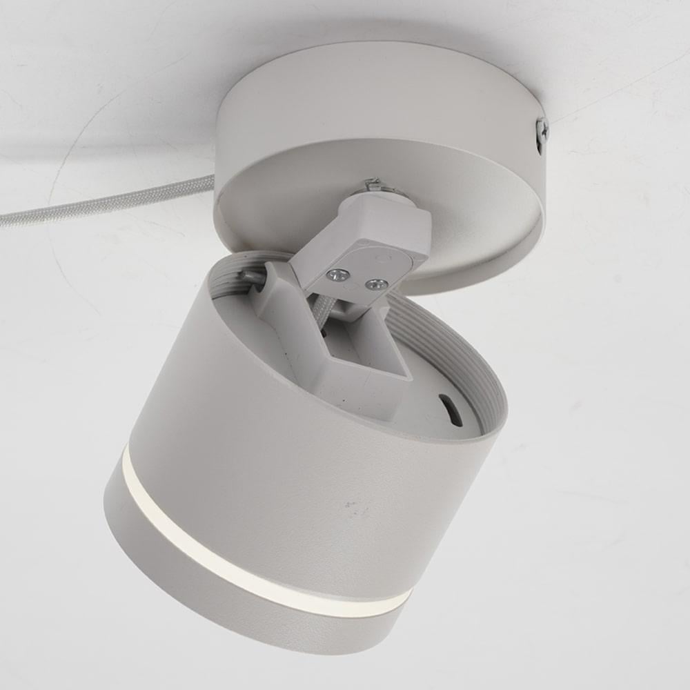 Світильник поворотний накладний Ardero ML418-1 під лампу Білий - фото 6 Світильник поворотний накладний Ardero ML418-1 під лампу Білий - фото 6