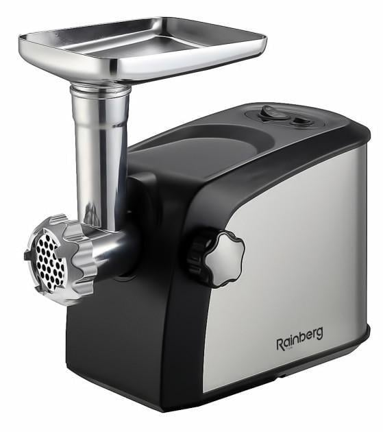 М'ясорубка Rainberg RB-673A 3800 Вт із соковичавницею Сірий (GR-05441)
