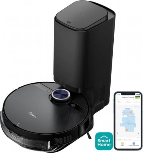Робот-пылесос Midea S8+ 55W Black (2180908875) - фото 2