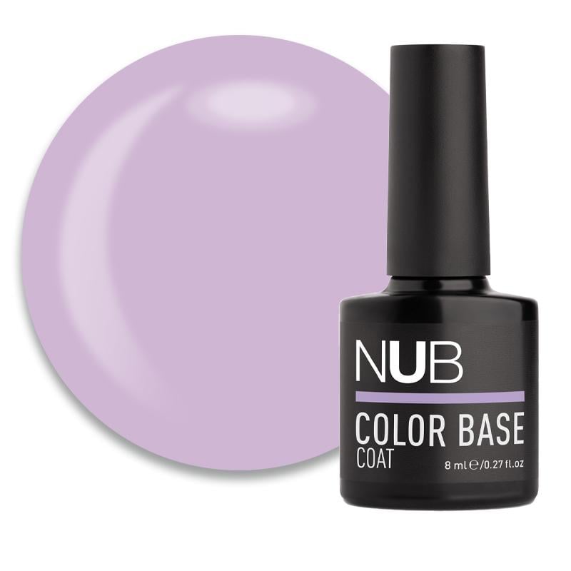 База кольорова каучукова NUB Color Base Coat 8 мл 05 Viola Ніжний бузок (90029635)