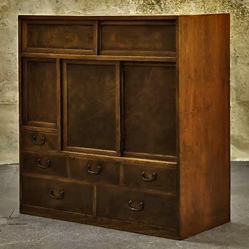 Комод тансу из дерева Магалит Терракот (КТУ-007632) Комод тансу из дерева Магалит Терракот (КТУ-007632)