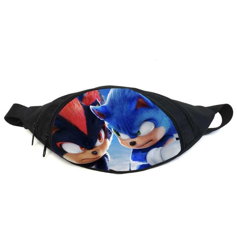 Поясна сумка-бананка Cappuccino Toys Сонік 3 GBS03 Чорний (2457507729)