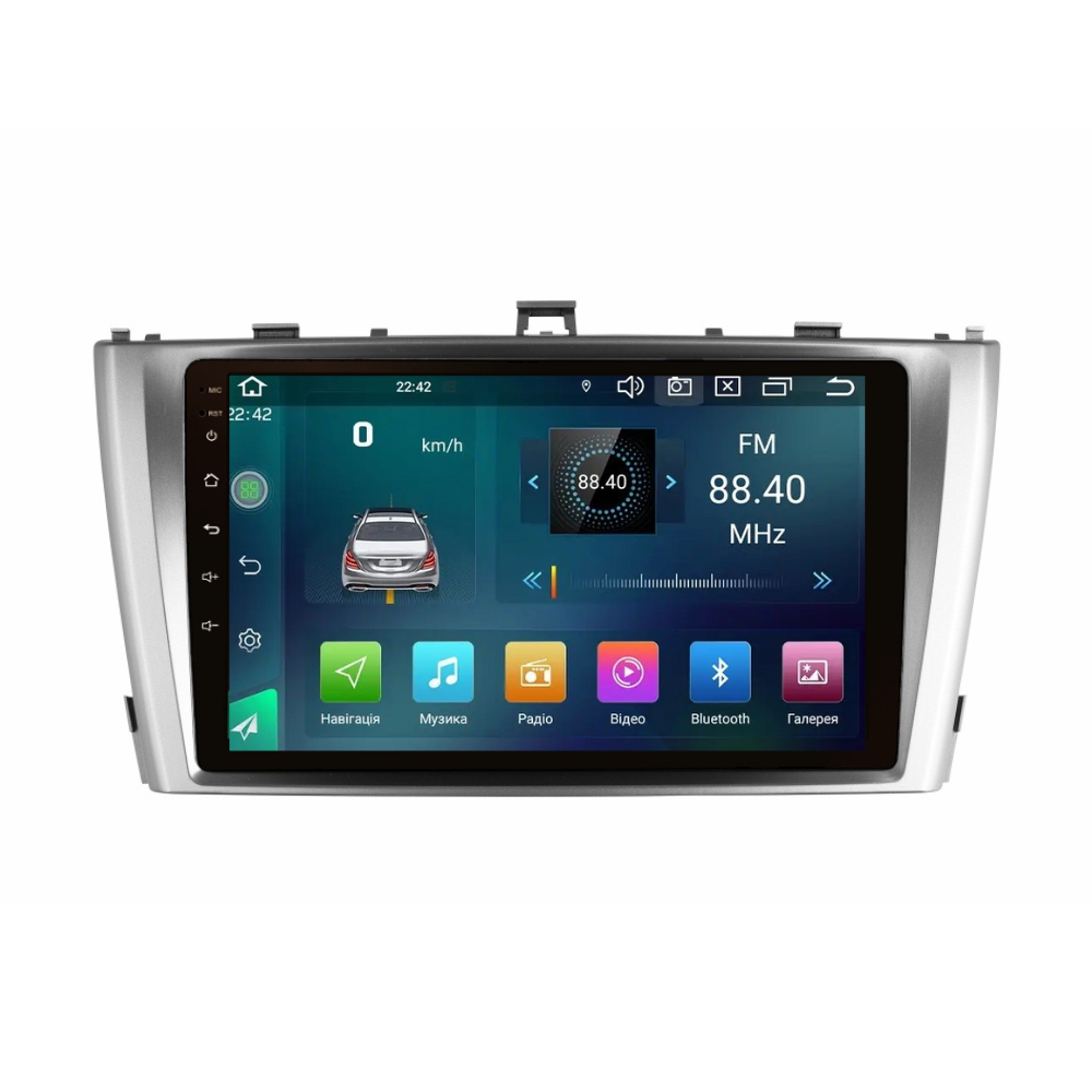 Магнитола штатная CYCLONE C9-006 DVR DSP Carplay 2/32 GB для Toyota Avensis 2008-2015 г. (AR-81620)