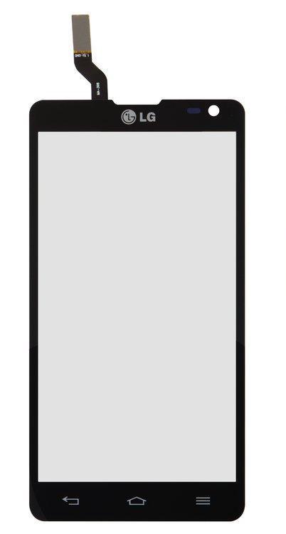 Сенсор для LG D605 Optimus L9 II Черный (000046145)