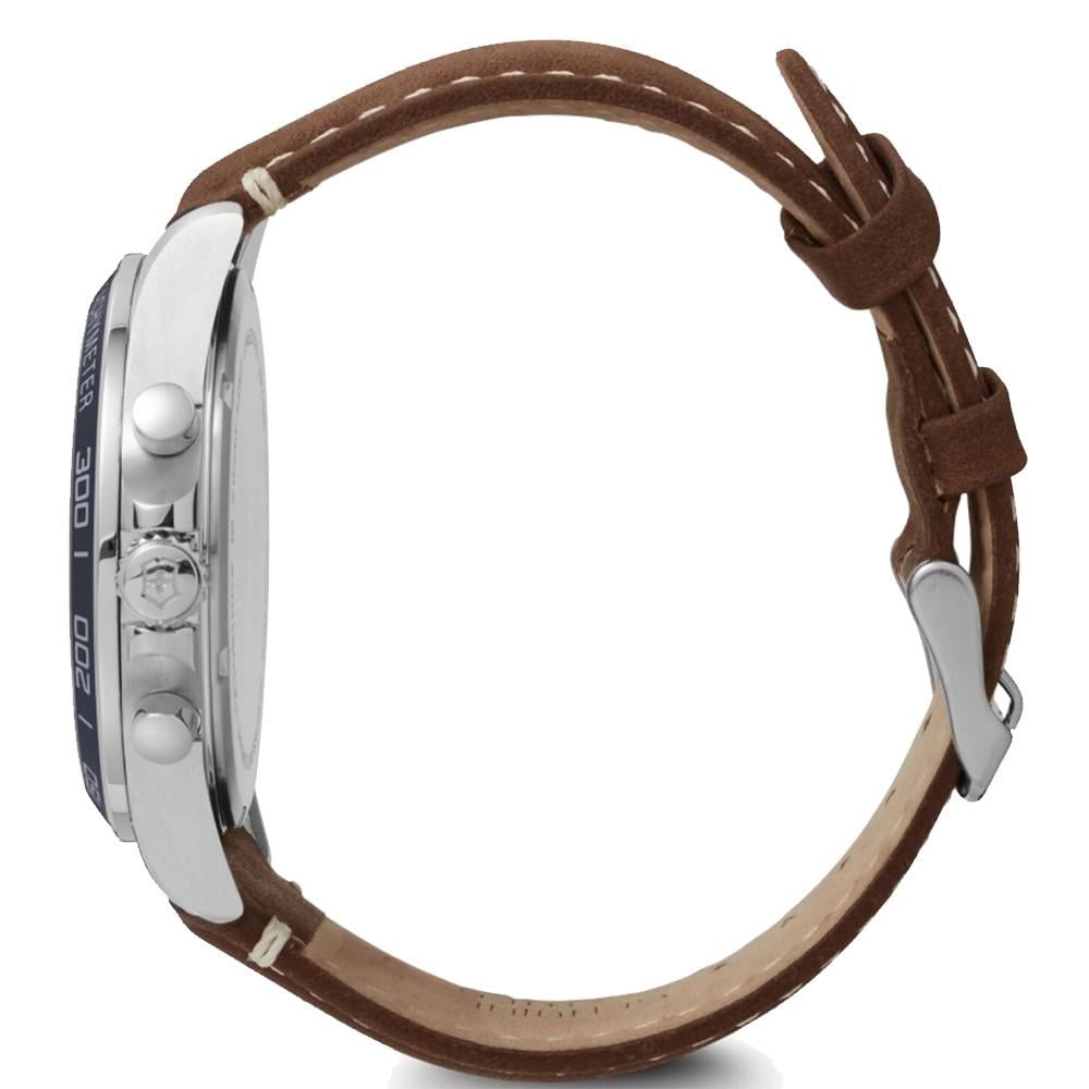 Наручний годинник чоловічий Victorinox Swiss Army Fieldforce Chrono кварцевий Silver (V241854) - фото 4 Наручний годинник чоловічий Victorinox Swiss Army Fieldforce Chrono кварцевий Silver (V241854) - фото 4