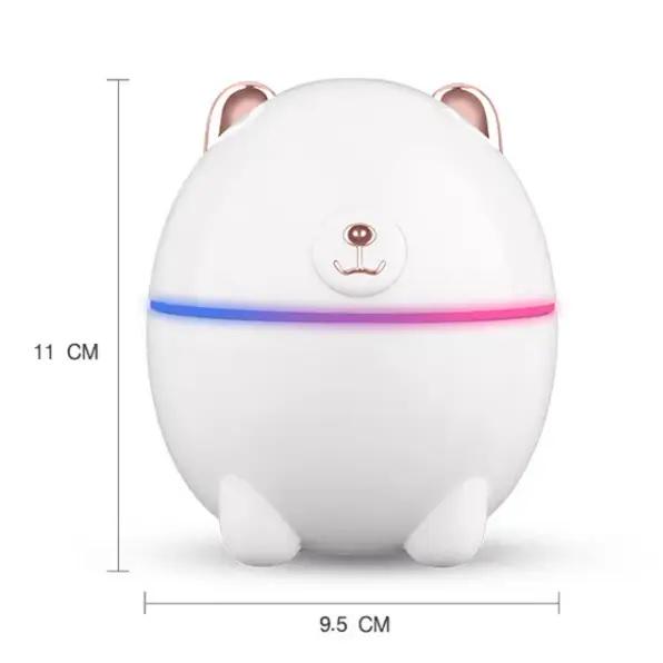 Увлажнитель воздуха-ночник Humidifier Polar Bear USB 5 В 220 мл Белый (MS-14640) - фото 2