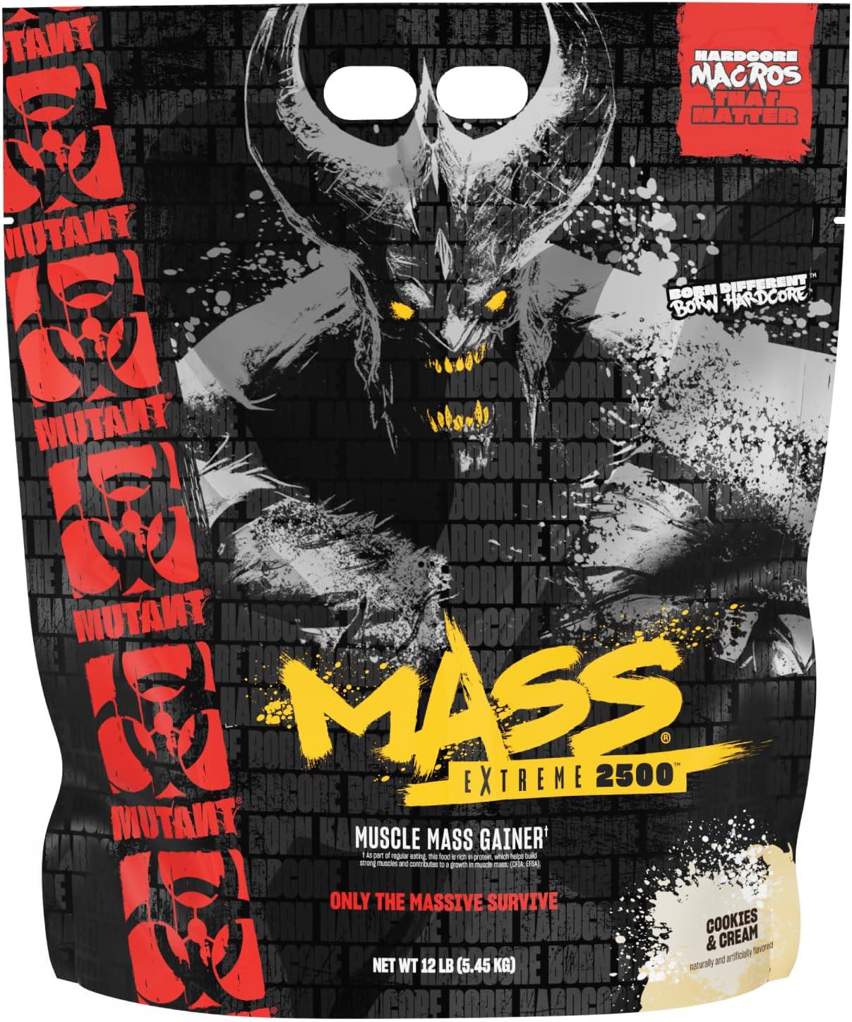Гейнер Mutant Mass Extreme 2500 5450 г Cookies&Cream