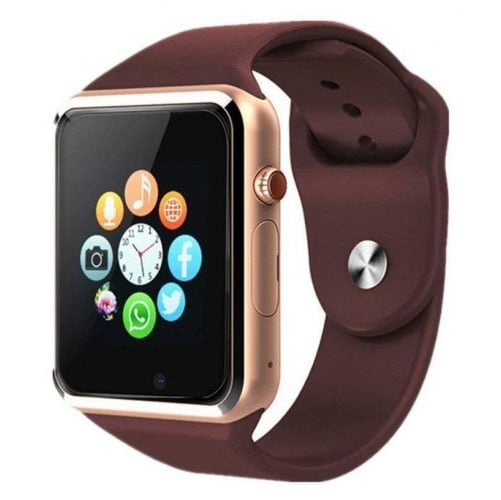 Смарт-годинник Smart Watch A1 Bluetooth з слотом під sim-карту 400 mAh Gold (tf4618) - фото 6