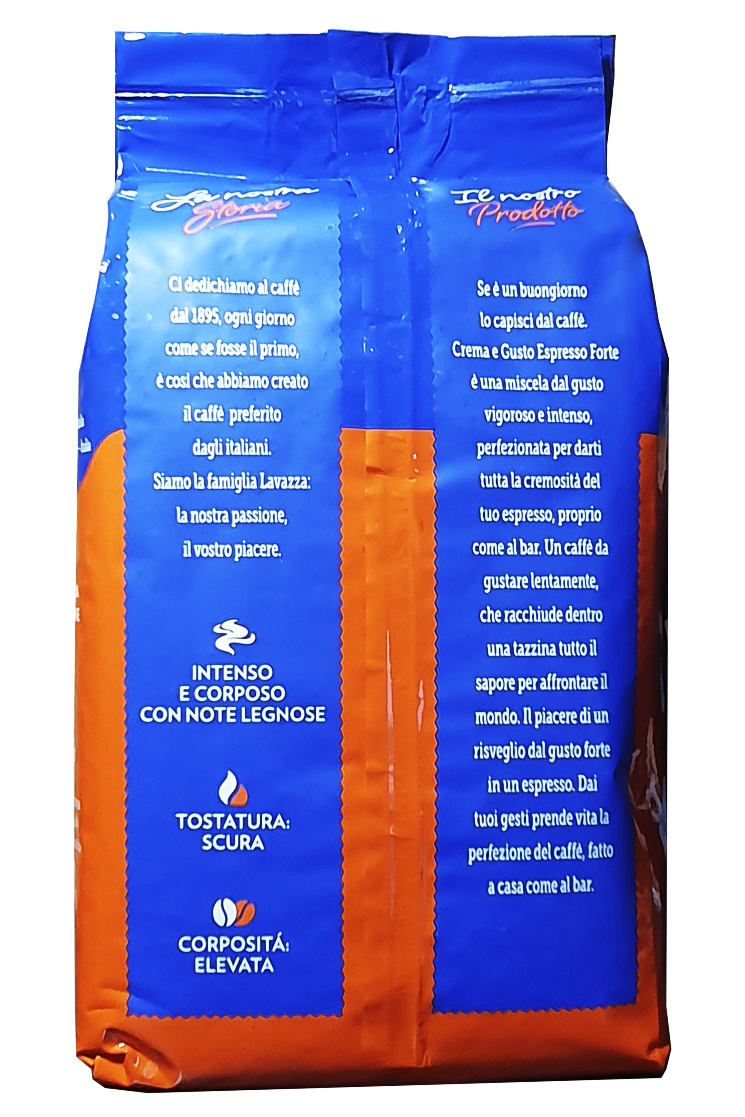 Кава Lavazza Crema e Gusto Forte зерно 1 кг (57245) - фото 4 Кава Lavazza Crema e Gusto Forte зерно 1 кг (57245) - фото 4