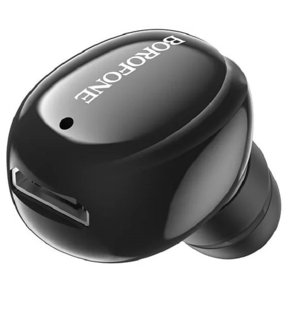 Bluetooth-гарнитура Borofone BC34 Mikey Mini 40 мАч Черный (9299ad7f)