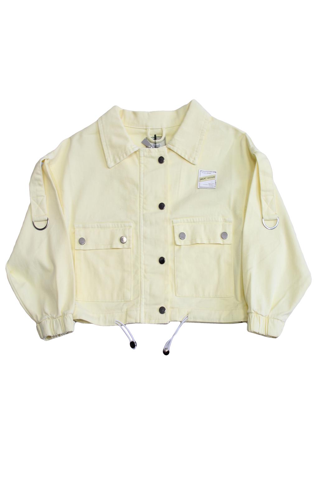 Куртка для девочки A-yugi Jeans р.158 Желтый (2125000768281)
