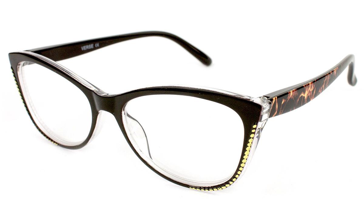 Окуляри для зору жіночі Oftalmic діоптрія +1.00 55-16-140 лінза скло PD62-64 (081-19|G|p1.00|12)