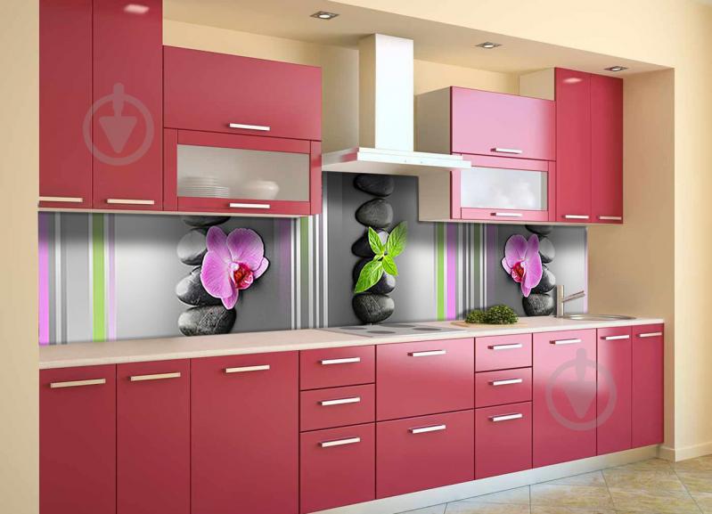 Скинали на кухню Zatarga «Линии» 600х3000 мм виниловая 3Д наклейка кухонный фартук самоклеящаяся Z180609/2