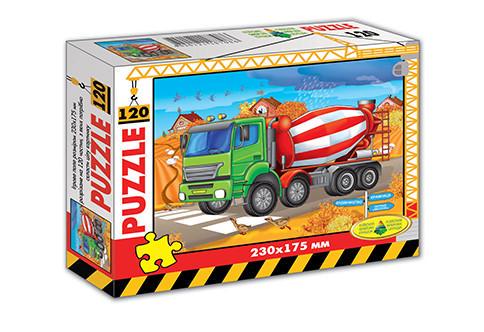 Пазлы Бетоносмеситель 120 эл. (Ен.6843)