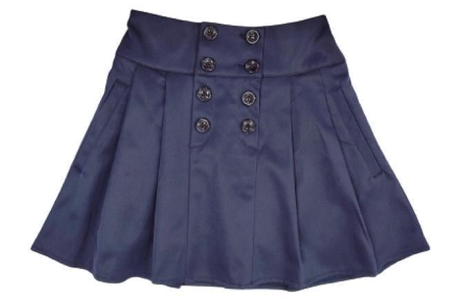 Юбка школьная Suzie БЕРТА 02 мемори cotton 140 см Синий (211501_140)