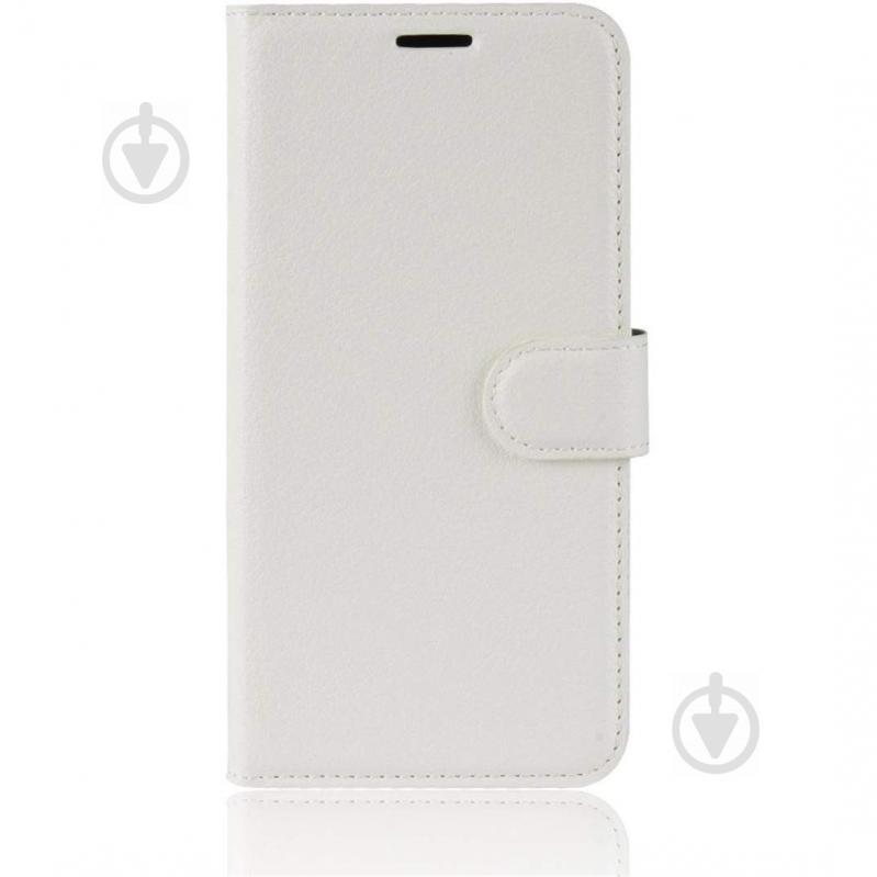 Чехол-книжка Litchie Wallet для Motorola One Zoom White (hub_ylqv08348)