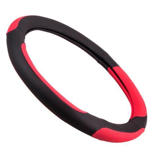 Чехол для руля 17023 RD S с красными вставками (2278457162) - фото 5 Чехол для руля 17023 RD S с красными вставками (2278457162) - фото 5