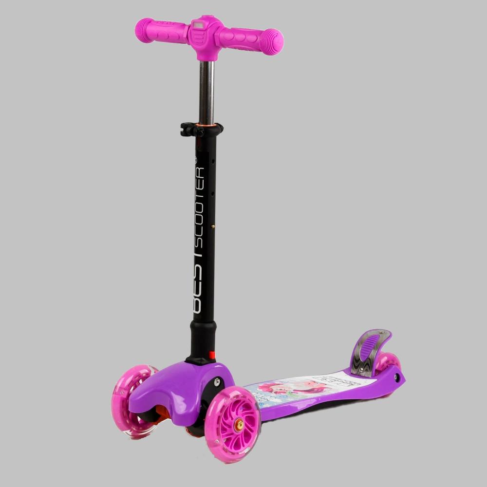 Самокат трехколесный Best Scooter Little Cutie Violet (111638)