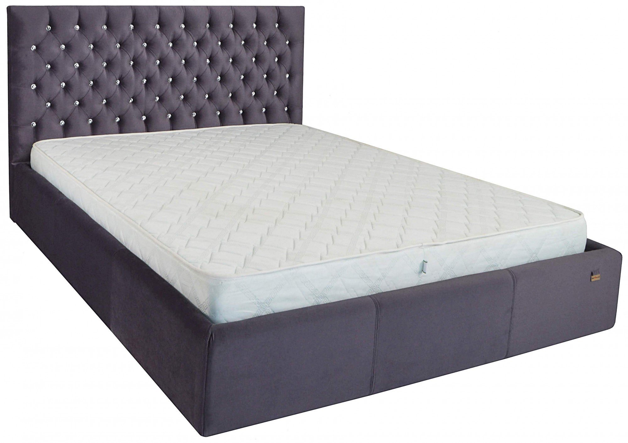 Кровать с подъемным механизмом Cambridge Comfort Missoni 022 С1 140x200 см Фиолетовый - фото 2 Кровать с подъемным механизмом Cambridge Comfort Missoni 022 С1 140x200 см Фиолетовый - фото 2