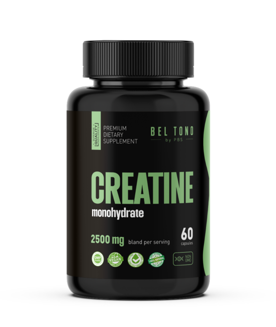 Креатин моногидрат Bel Tono Creatine Monohydrate 2500 мг (0619091912569)