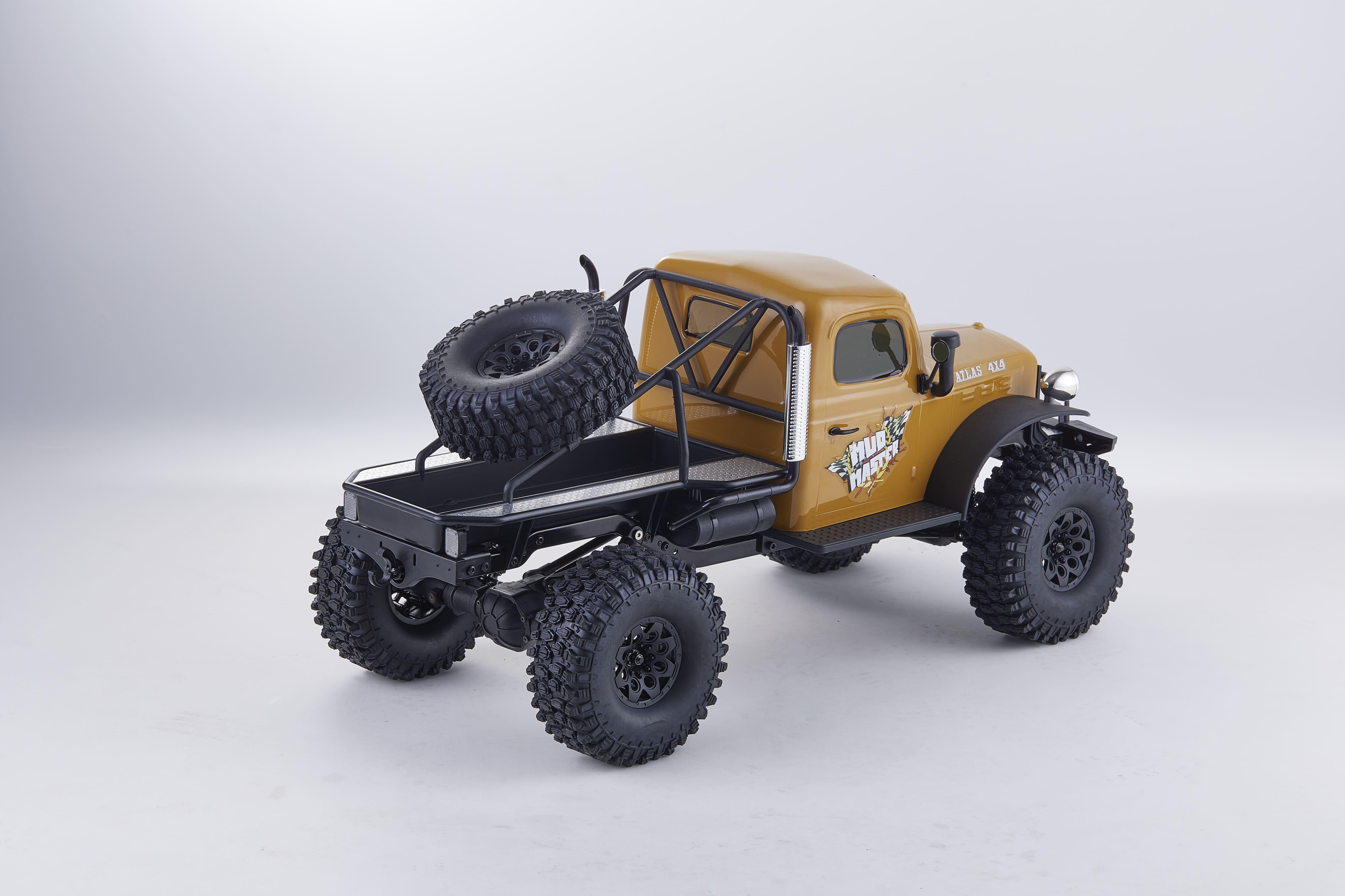 Машинка на радіокеруванні Roc Hobby FMS 1:10 Atlas 4x4 RS Yellow - фото 19 Машинка на радіокеруванні Roc Hobby FMS 1:10 Atlas 4x4 RS Yellow - фото 19