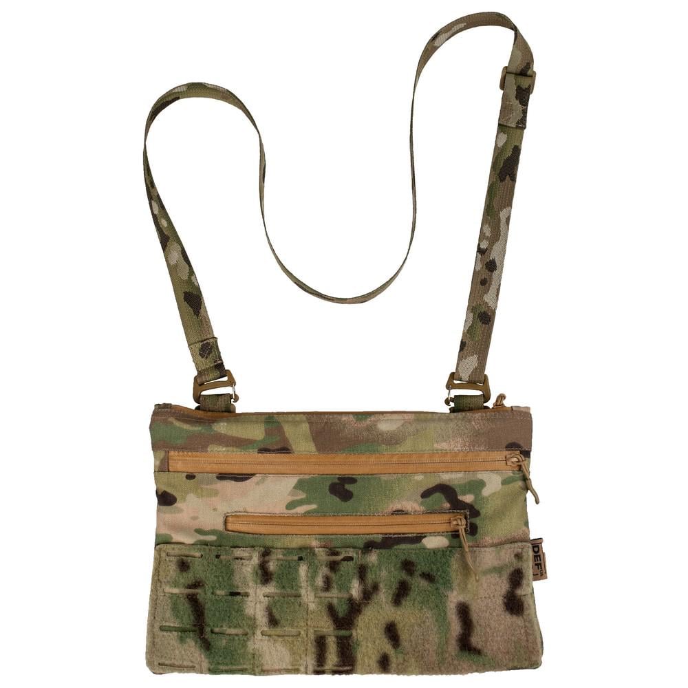 Зип клатч с ремнем DeFua Mark I Multicam