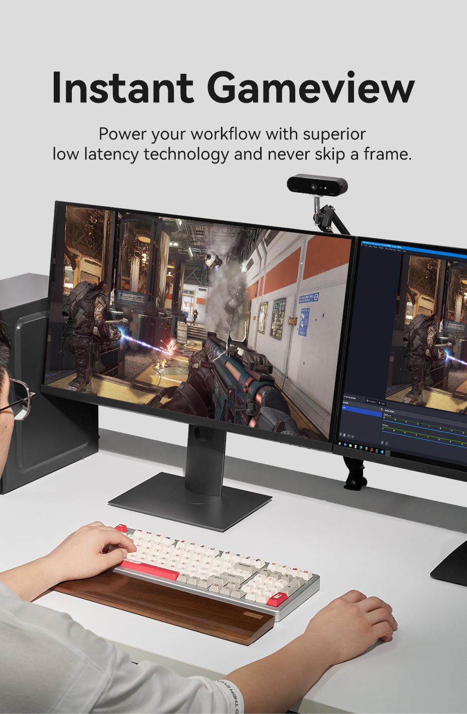 Карта видеозахвата Vention Type-C/USB-HDMI 1080p 60Гц режимы Черный (ACWHA) - фото 6 Карта видеозахвата Vention Type-C/USB-HDMI 1080p 60Гц режимы Черный (ACWHA) - фото 6